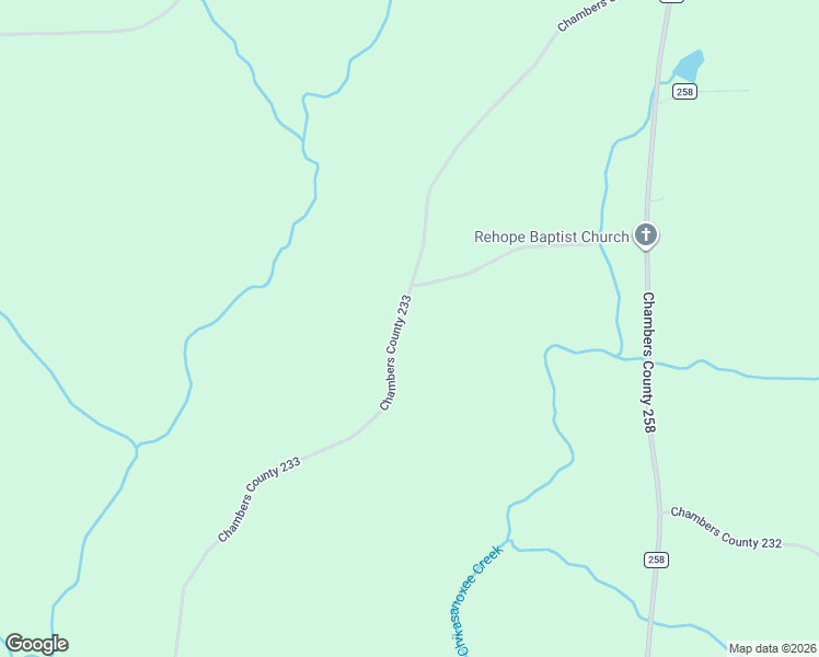 map of restaurants, bars, coffee shops, grocery stores, and more near 2494 County Road 233 in La Fayette