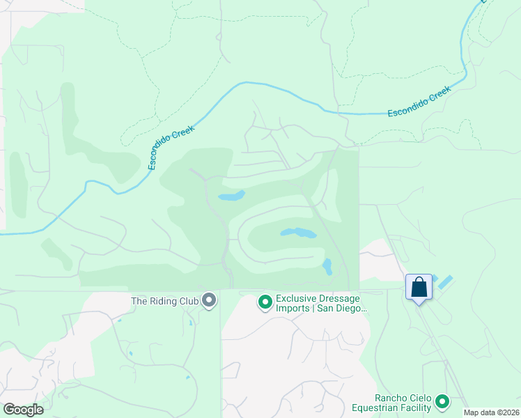 map of restaurants, bars, coffee shops, grocery stores, and more near 18446 Calle La Serra in Rancho Santa Fe