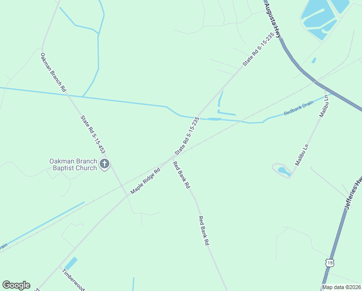 map of restaurants, bars, coffee shops, grocery stores, and more near 4671 Maple Ridge Road in Walterboro