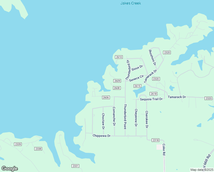 map of restaurants, bars, coffee shops, grocery stores, and more near 156 County Road 2608 in Pittsburg