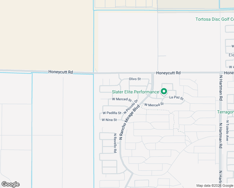 map of restaurants, bars, coffee shops, grocery stores, and more near 38041 West La Paz Street in Maricopa