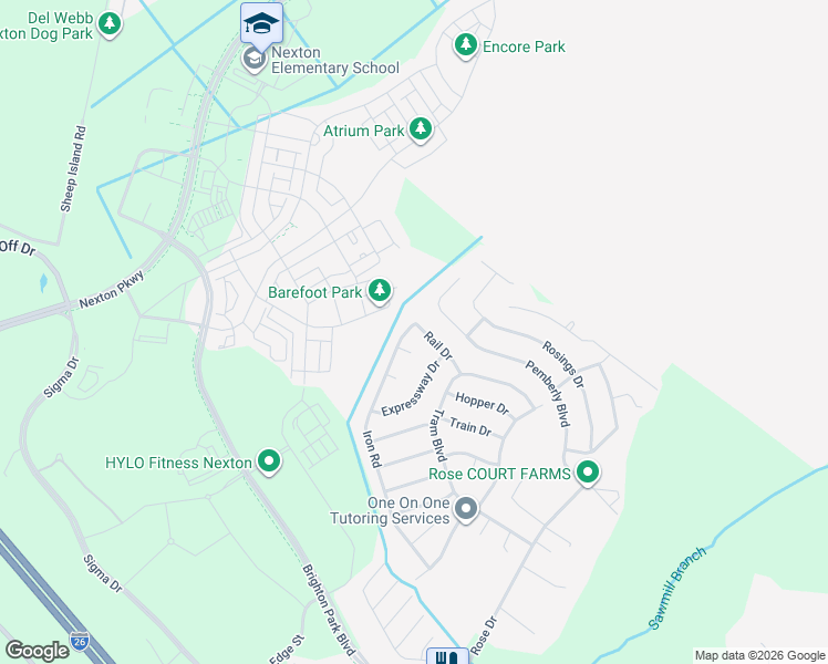 map of restaurants, bars, coffee shops, grocery stores, and more near 121 Rail Drive in Summerville