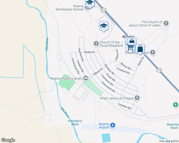 map of restaurants, bars, coffee shops, grocery stores, and more near 354 Hartford Road in Kearny