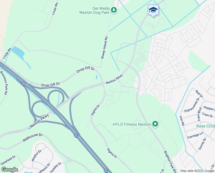 map of restaurants, bars, coffee shops, grocery stores, and more near 500 Lama Drive in Summerville