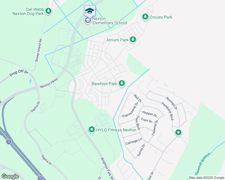 map of restaurants, bars, coffee shops, grocery stores, and more near 336 Watergrass Street in Summerville