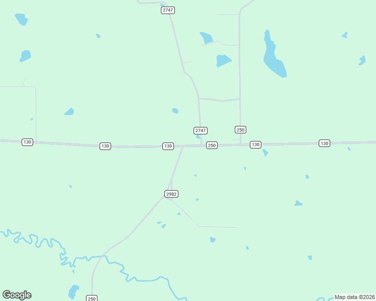 map of restaurants, bars, coffee shops, grocery stores, and more near 13521 Farm to Market 130 in Hughes Springs