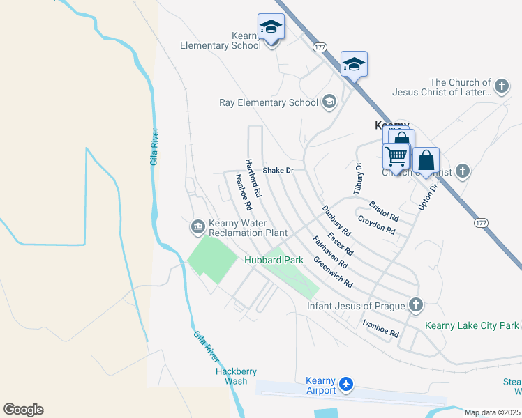 map of restaurants, bars, coffee shops, grocery stores, and more near 421 Hartford Road in Kearny