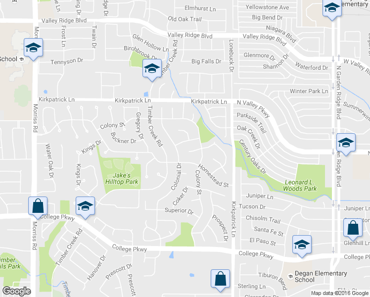 map of restaurants, bars, coffee shops, grocery stores, and more near 1320 Colony Court in Flower Mound
