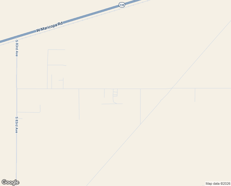map of restaurants, bars, coffee shops, grocery stores, and more near 42905 South 79th Avenue in Maricopa