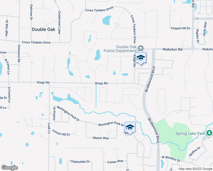 map of restaurants, bars, coffee shops, grocery stores, and more near 4504 Narrow Brook Drive in Flower Mound