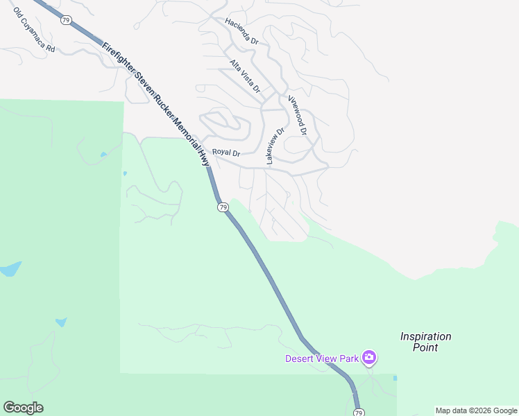 map of restaurants, bars, coffee shops, grocery stores, and more near 4010 Imperial Drive in Julian