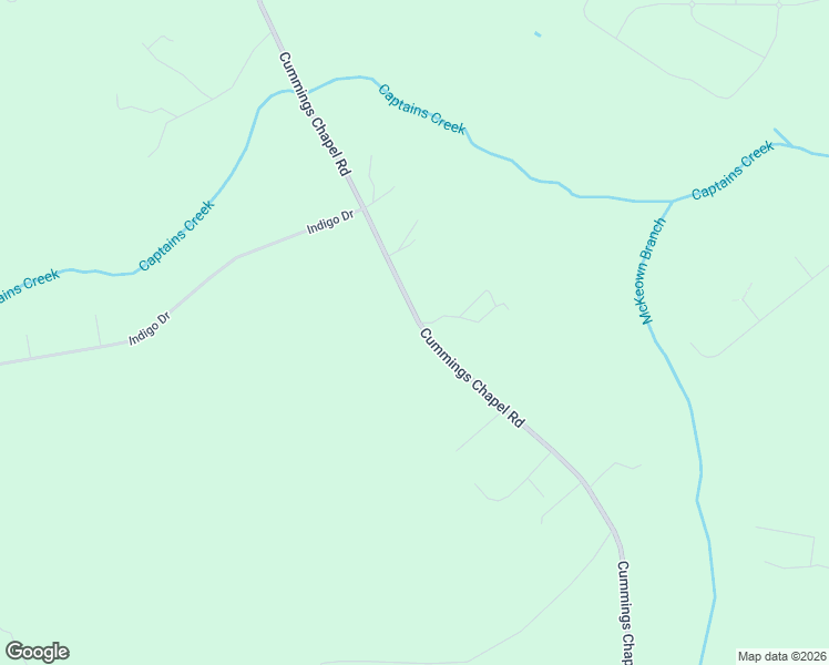 map of restaurants, bars, coffee shops, grocery stores, and more near 126 Cummings Chapel Road in Ridgeville