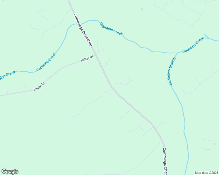 map of restaurants, bars, coffee shops, grocery stores, and more near 126 Cummings Chapel Road in Ridgeville