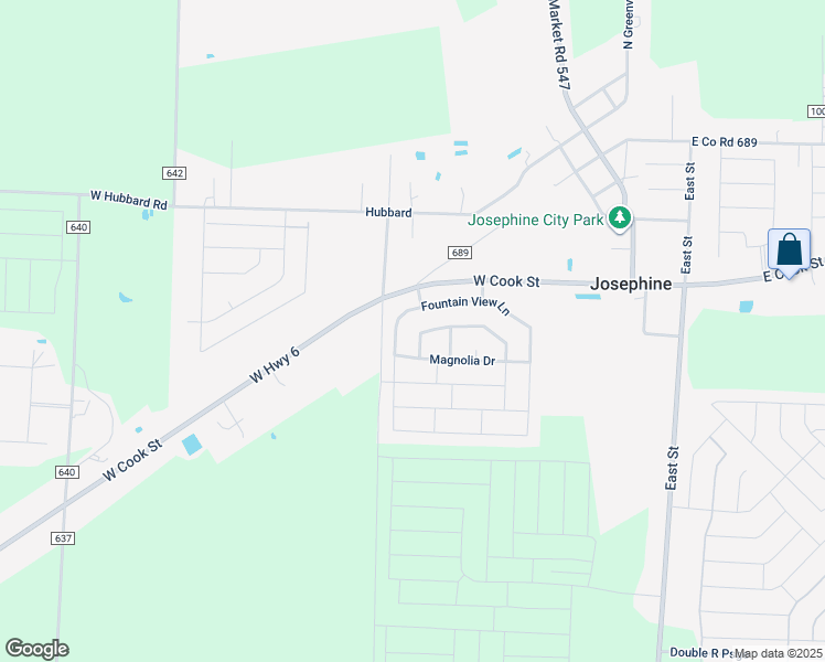 map of restaurants, bars, coffee shops, grocery stores, and more near 555 Fountain View Lane in Nevada