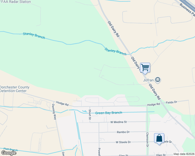 map of restaurants, bars, coffee shops, grocery stores, and more near 138 Cherrywood Drive in Summerville