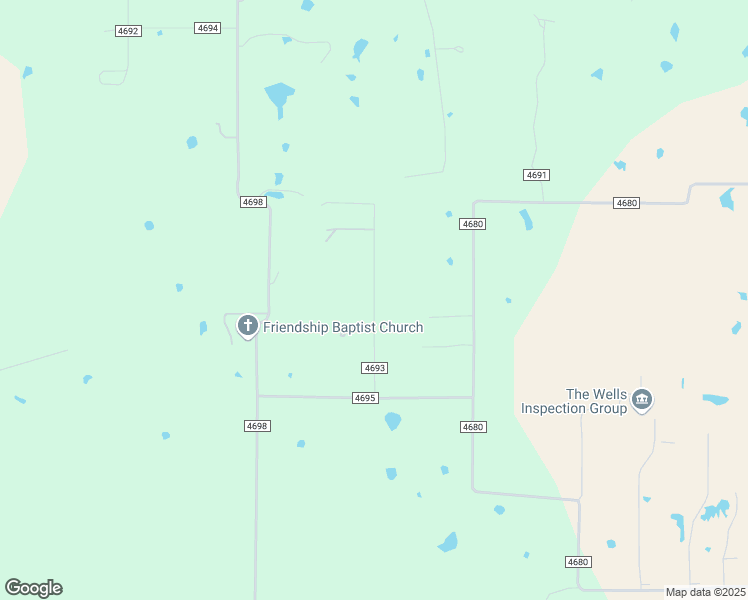 map of restaurants, bars, coffee shops, grocery stores, and more near 215 County Road 4693 in Boyd