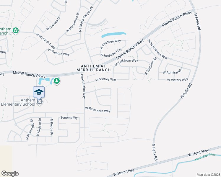 map of restaurants, bars, coffee shops, grocery stores, and more near North Princeton Drive in Florence