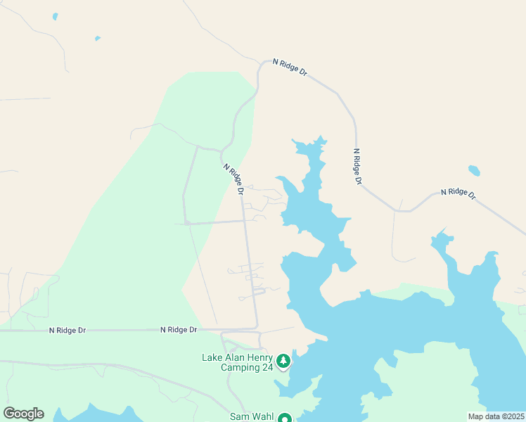 map of restaurants, bars, coffee shops, grocery stores, and more near 11 Crest Drive in Justiceburg