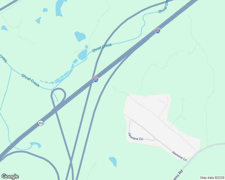 map of restaurants, bars, coffee shops, grocery stores, and more near 446 East Mount Zion Church Road in LaGrange