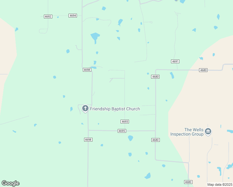 map of restaurants, bars, coffee shops, grocery stores, and more near 215 County Road 4693 in Boyd