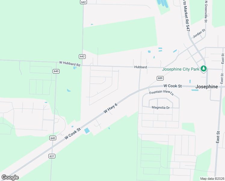 map of restaurants, bars, coffee shops, grocery stores, and more near 713 Hubbard in Josephine
