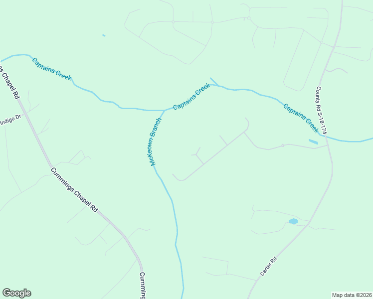 map of restaurants, bars, coffee shops, grocery stores, and more near 104 Satling Court in Ridgeville