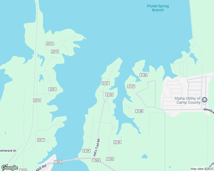 map of restaurants, bars, coffee shops, grocery stores, and more near 712 County Road 2127 in Pittsburg