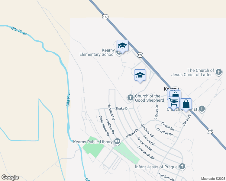 map of restaurants, bars, coffee shops, grocery stores, and more near 519 Greenwich Road in Kearny