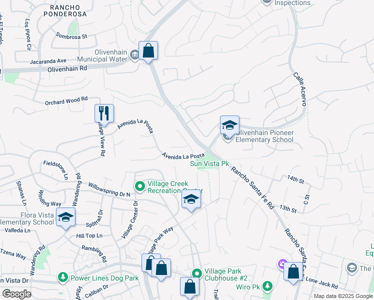 map of restaurants, bars, coffee shops, grocery stores, and more near 1981 Avenida Joaquin in Encinitas