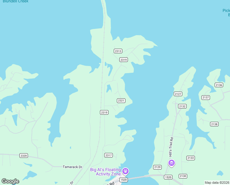 map of restaurants, bars, coffee shops, grocery stores, and more near 244 County Road 2321 in Pittsburg