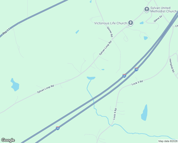 map of restaurants, bars, coffee shops, grocery stores, and more near 15603-15663 Sylvan Loop Road in Fosters
