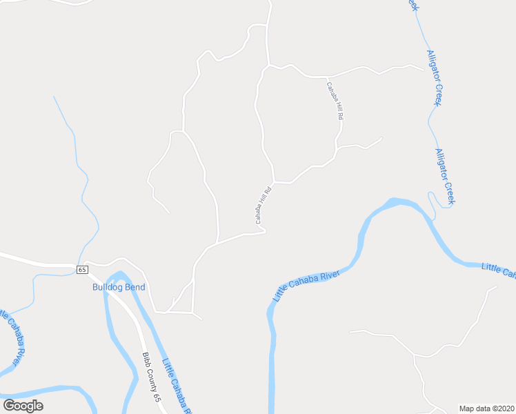 map of restaurants, bars, coffee shops, grocery stores, and more near Cahaba Hill Road in Brierfield