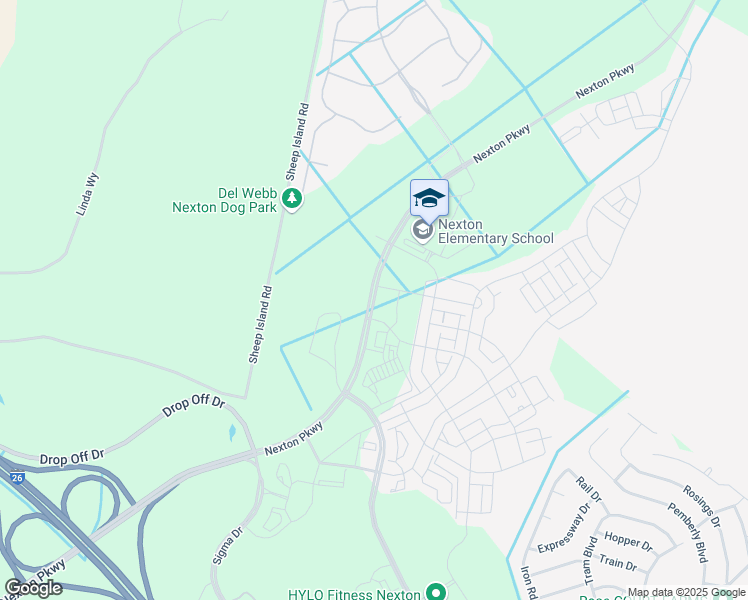 map of restaurants, bars, coffee shops, grocery stores, and more near Nexton Parkway in Summerville