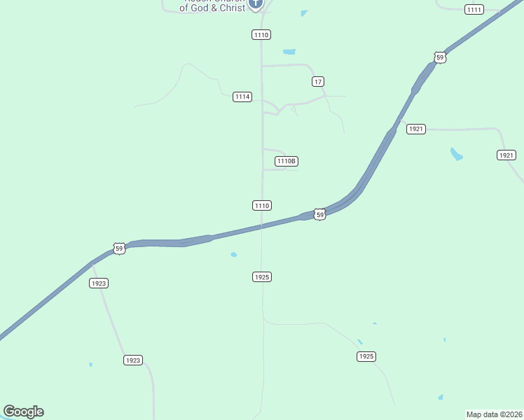 map of restaurants, bars, coffee shops, grocery stores, and more near U.S. 59 in Linden