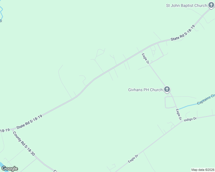 map of restaurants, bars, coffee shops, grocery stores, and more near 1279 Ridge Road in Ridgeville