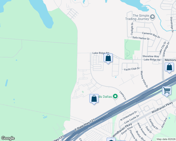 map of restaurants, bars, coffee shops, grocery stores, and more near 850 Leora Lane in Lewisville