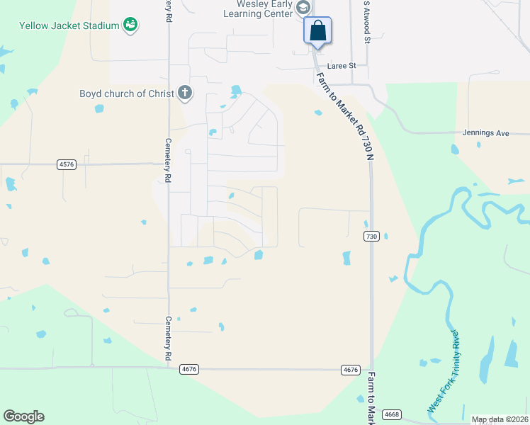 map of restaurants, bars, coffee shops, grocery stores, and more near 177 Sage Road in Boyd