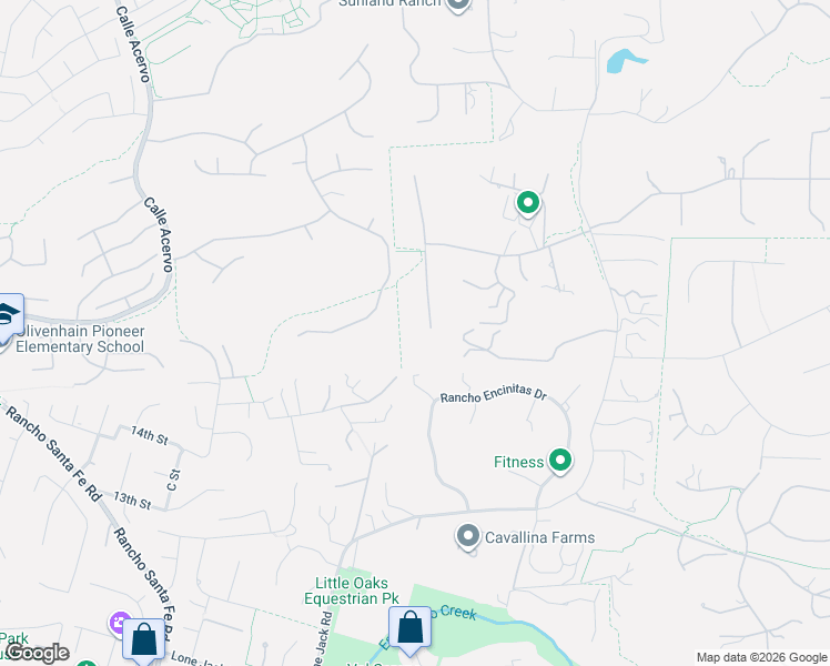 map of restaurants, bars, coffee shops, grocery stores, and more near 3368 Calle Margarita in Encinitas
