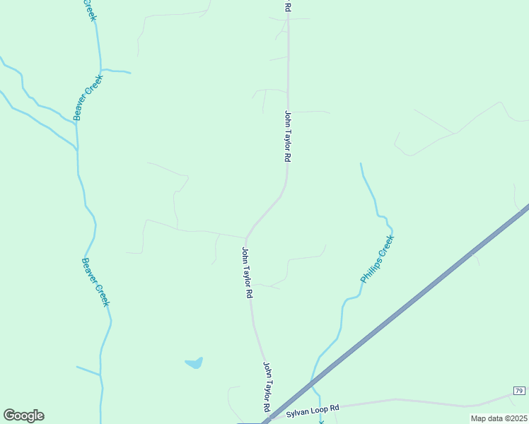 map of restaurants, bars, coffee shops, grocery stores, and more near 14569 John Taylor Road in Ralph