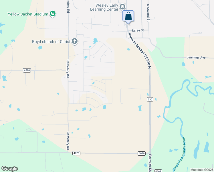 map of restaurants, bars, coffee shops, grocery stores, and more near 177 Sage Road in Boyd