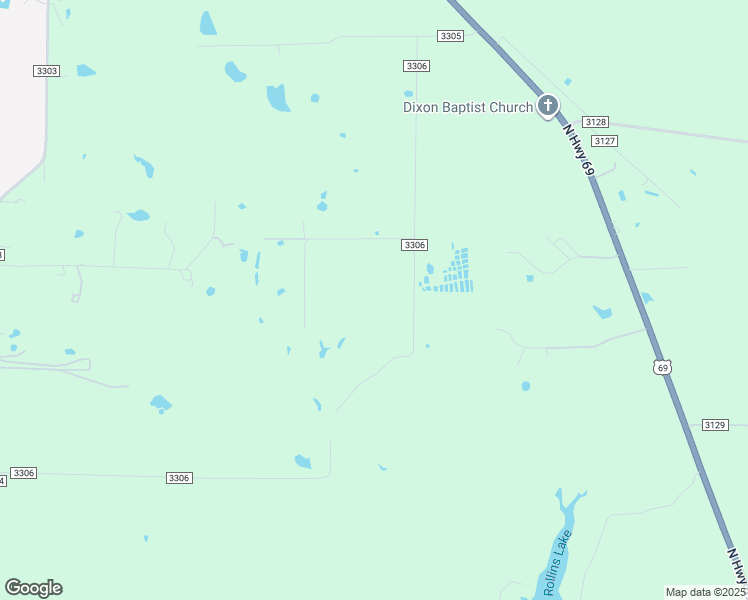 map of restaurants, bars, coffee shops, grocery stores, and more near 2798 County Road 3306 in Greenville
