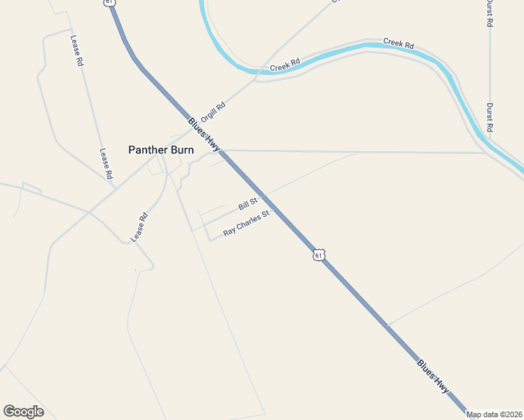 map of restaurants, bars, coffee shops, grocery stores, and more near 60 Ray Charles Street in Hollandale