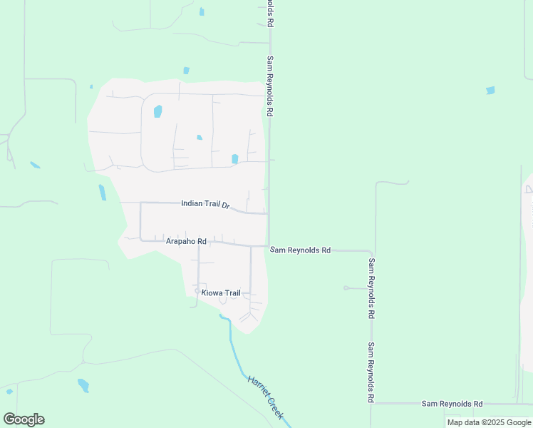 map of restaurants, bars, coffee shops, grocery stores, and more near 550 Indian Trail Drive in Justin