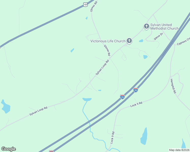 map of restaurants, bars, coffee shops, grocery stores, and more near County Road 79 in Tuscaloosa County