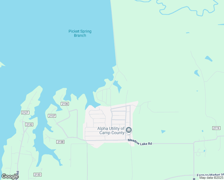 map of restaurants, bars, coffee shops, grocery stores, and more near County Road 52030 in Pittsburg