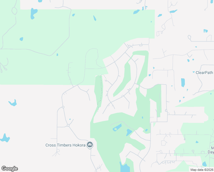 map of restaurants, bars, coffee shops, grocery stores, and more near 5805 Southern Hills Drive in Flower Mound
