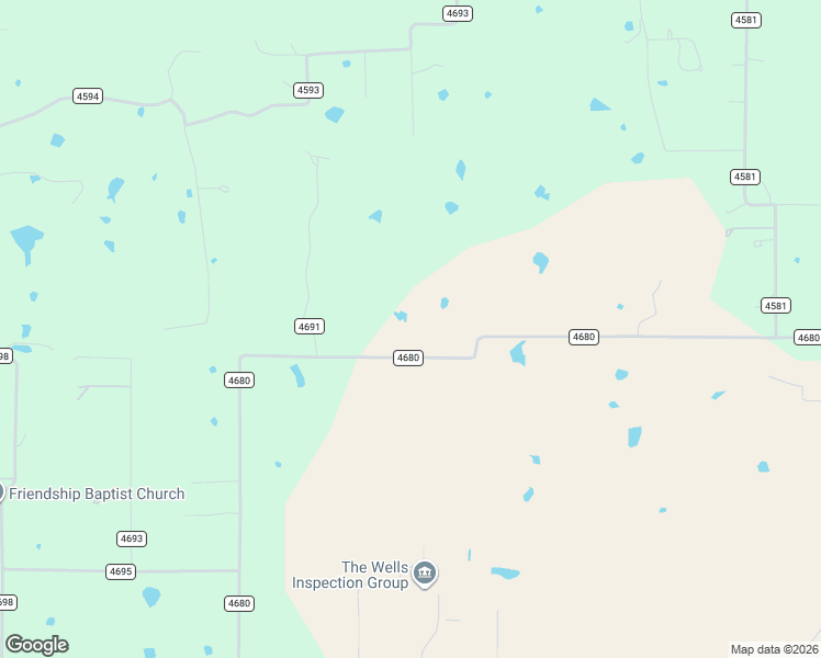 map of restaurants, bars, coffee shops, grocery stores, and more near 1244 County Road 4680 in Boyd
