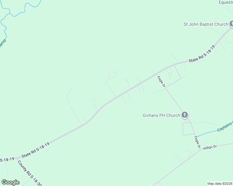 map of restaurants, bars, coffee shops, grocery stores, and more near 151 Powerhouse Road in Ridgeville