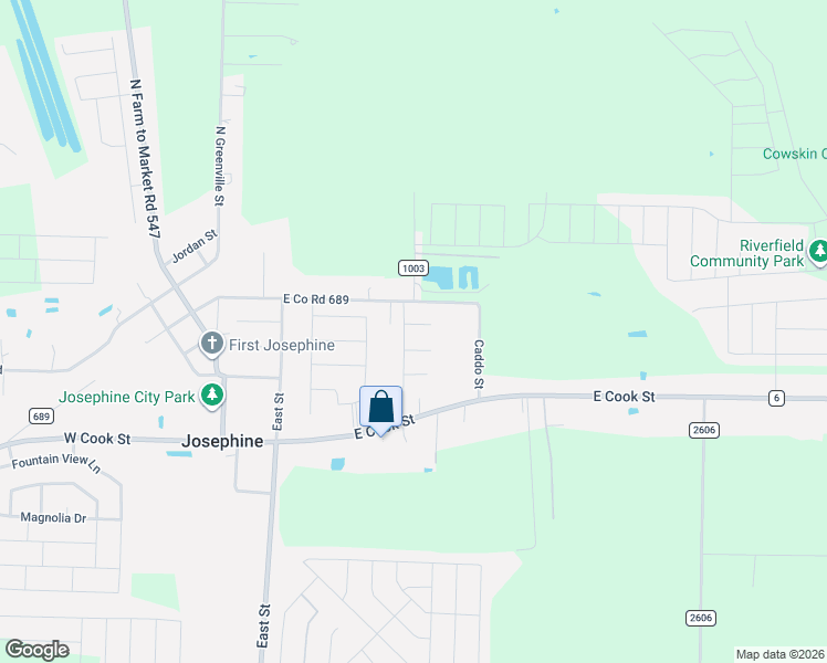 map of restaurants, bars, coffee shops, grocery stores, and more near 509 West Cook in Nevada