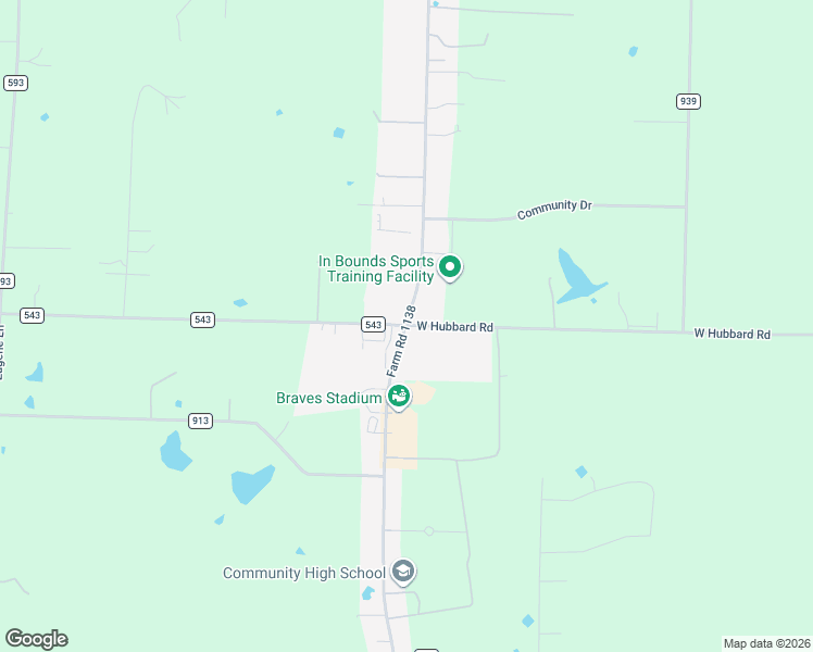 map of restaurants, bars, coffee shops, grocery stores, and more near County Road 596 in Nevada